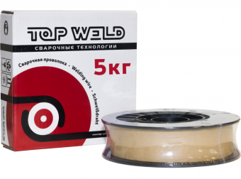 Проволока  D1 мм,СВ-08Г2С/ омедненая по 5 кг TOP WELD