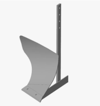 Плуг большой усилен., стойка 12*500мм, шир. захв. 250мм, без сцепки 01.04.31.29 ПМБК 12.500.220