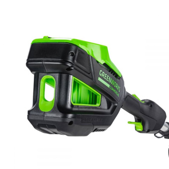 Триммер аккум. Greenworks GD82LTk5 (82v, 40см, в комплекте с АКБ 5Ач и ЗУ) 2110607UB
