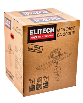 Мотобур  ELITECH HD EA 200HR