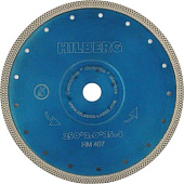 Диск алмазный отрезной TRIO DIAMOND 250*25.4/22,23 мм Hilberg Турбо ультратонкий х-тип HM407