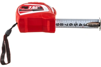 Рулетка с автостопом и магнитом Монтажник двусторонняя 7,5 м х 25 мм 603725