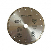 Диск алмазный STANLEY 230*22,2 Turbo универсальный STA38207-XJ