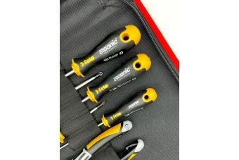 Набор отверток Felo Ergonic SL, PH, PZ с бокорезами 160мм в сумке 40090604