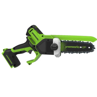 Пила цепная мини аккум. Greenworks GD24CS15 (24V, 15см, с авт. смазкой цепи, без АКБ и ЗУ) 2010107