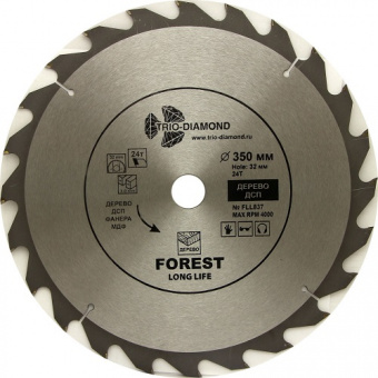 Диск пильный 350*32*24Т FLL837