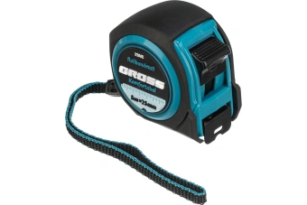 Рулетка GROSS Komfortabel 5 м*25 мм. обрезин. корпус  32562