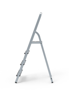 Стремянка Новая Высота стальная односторонняя NV1150 1*4 ступеней 70мм 1150104