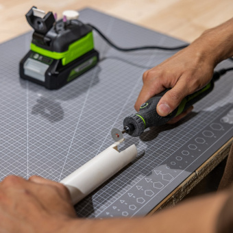 Гравер аккумуляторный Grenworks G24RT с принадлежностями 52шт., без АКБ и ЗУ) 3200807