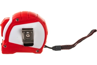 Рулетка с автостопом и магнитом двухсторонняя 5м*19мм Монтажник  603519