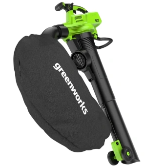 Воздуходув-пылесос аккум. Greenworks GD60BVII (60V, бесщ., без АКБ и ЗУ) 2409307
