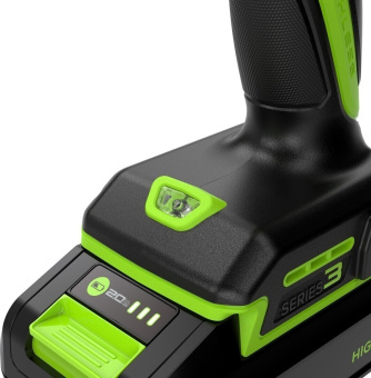 Дрель-шуруповерт аккумуляторная GREENWORKS DD345 24V, АКБ 2Ач и ЗУ 3708307CUA