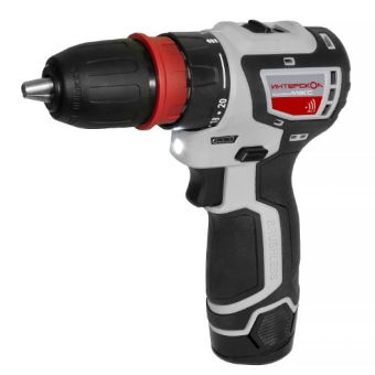 Шуруповерт аккумуляторный ИНТЕРСКОЛ ДА-10/12В 36 КомбиМАКС