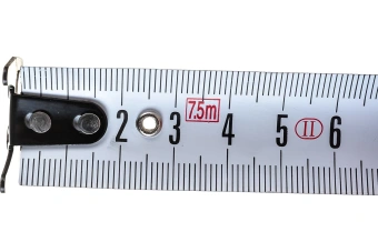 Рулетка с автостопом и магнитом Монтажник двусторонняя 7,5 м х 25 мм 603725