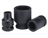 Головка ударная Force 19мм 1/2" 6-ти гранная 44519-F
