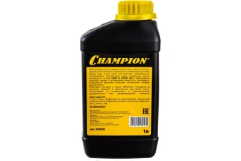 Масло CHAMPION для смазки пильных цепей и шин 1л  952839