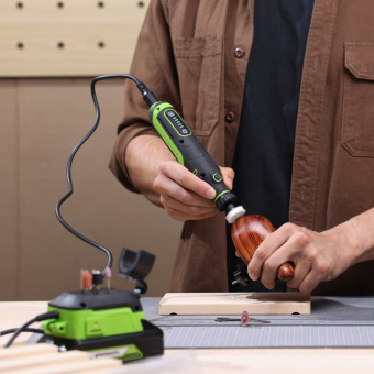 Гравер аккумуляторный Grenworks G24RT с принадлежностями 52шт., без АКБ и ЗУ) 3200807