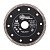 Диск алмазный TRIO DIAMOND 125*8*22 Турбо Grand Hot press горячая пайка, ультра тонкий GTT702