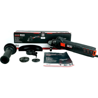 УШМ TEH TG12516BV (б/щет.125мм, 1600Вт, регул. оборотов, кабель 4м)