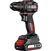 Шуруповерт аккум.TEH TDBL320-2B (20V, 60Нм, самозажимной патрон 10мм, 2шт*Акб 2Ач, ЗУ, кейс)