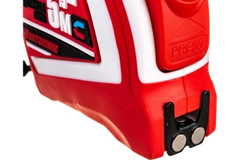 Рулетка с автостопом и магнитом двухсторонняя 5м*19мм Монтажник  603519