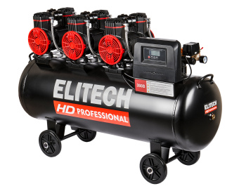 Компрессор Elitech HD ACF 900-160S (900л/м,380В,5.4кВт,10бар,6 цилинд.,ресив.160л,92.5кг,75дБ(А)