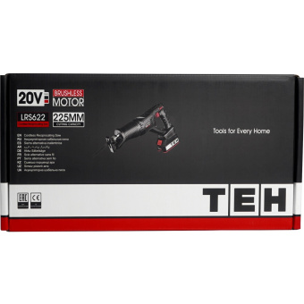 Пила сабельная TEH LRS622 20V без АКБ и ЗУ