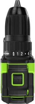 Дрель-шуруповерт аккумуляторная GREENWORKS DD345 24V, АКБ 2Ач и ЗУ 3708307CUA