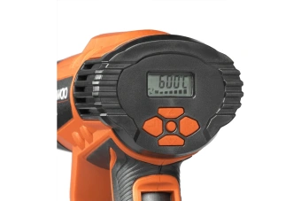 Фен DAEWOO DAF 2500 (2200Вт, 50°С-600°С, 200/500л/мин, LCD дисплей с плавной регул., кейс + 4насадки