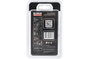 Цепь Elitech 0809.023700 (14"/36см,шаг-3/8"LP,паз-1,3мм,52хв,SС,блистер) 209343