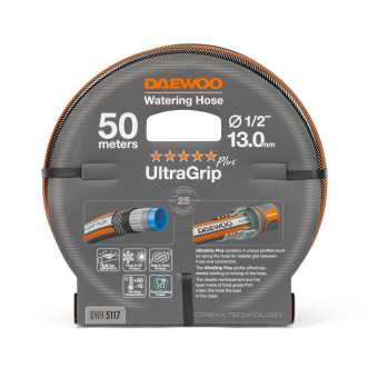 Шланг DAEWOO DWH 5117 UltraGrip диаметром 1/2" (13мм), длина 50 метров