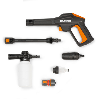 Мойка высокого давления DAEWOO DAW 675 (2600Вт, 200Бар, 10,3л/мин, 620л/ч, шланг12м, 15,9кг)