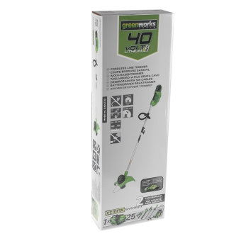Триммер аккумуляторный Greenworks G40LT30  2101507 без АКБ и ЗУ