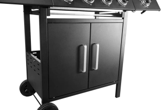 Газовый гриль комбинированный MaxGrill с 4+1 конфорками QL-03 MaxGrill
