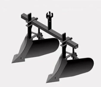 Окучник 2-х рядн, на траверсе, с регулир. однорядн. окучн., без сцепки с ухом ОСА 12.470.700 Красный