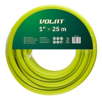 Шланг поливочный ВОЛАТ 1" 25м ЛЮКС 53200-25