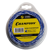 Леска CHAMPION Sky-cutter 3.0мм*12м (витой квадрат) C7058