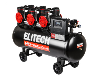 Компрессор Elitech HD ACF 900-160S (900л/м,380В,5.4кВт,10бар,6 цилинд.,ресив.160л,92.5кг,75дБ(А)