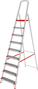 Стремянка Новая высота 9 ступ. ширина 130 мм 5110109