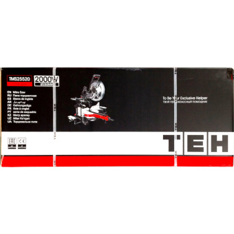 Пила торцовочная TEH TMS25520