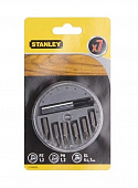 Набор бит STANLEY  SL4,5, SL7, PH1,2, PZ1,2,  держатьль и 7 бит  STA60500-XJ