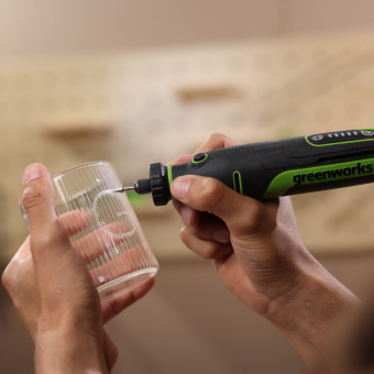 Гравер аккумуляторный Grenworks G24RT с принадлежностями 52шт., без АКБ и ЗУ) 3200807