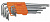 Набор ключей АвтоДело Torx Г-образные,  (Т10-Т50) 9 штук,  39155-АД