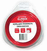 Леска Elitech 0809.002300 (3мм*15м звезда) 176813