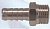 Переходник Ellitech 0704.002604 1/4" (папа) - ёлочка 8мм 177519