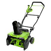 Снегоуборщик аккум. Greenworks GD40STX2 (40V, 51см, бесщет. с 1АКБ*4 Ач и ЗУ) 2603407UB
