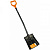 Лопата совковая Fiskars для бетона 1026682