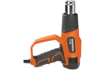 Фен DAEWOO DAF 2500 (2200Вт, 50°С-600°С, 200/500л/мин, LCD дисплей с плавной регул., кейс + 4насадки