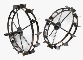 Грунтозацеп вал S-32 для окучивания 585/120 мм., втулка 205 мм., 2 обода  01.01.44.29