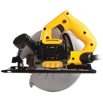 Пила циркулярная DeWalt DWE 560K-QS (1350Вт,5500об\м,диск-ф184х16мм,рез-65мм,3.6кг,кейс) 